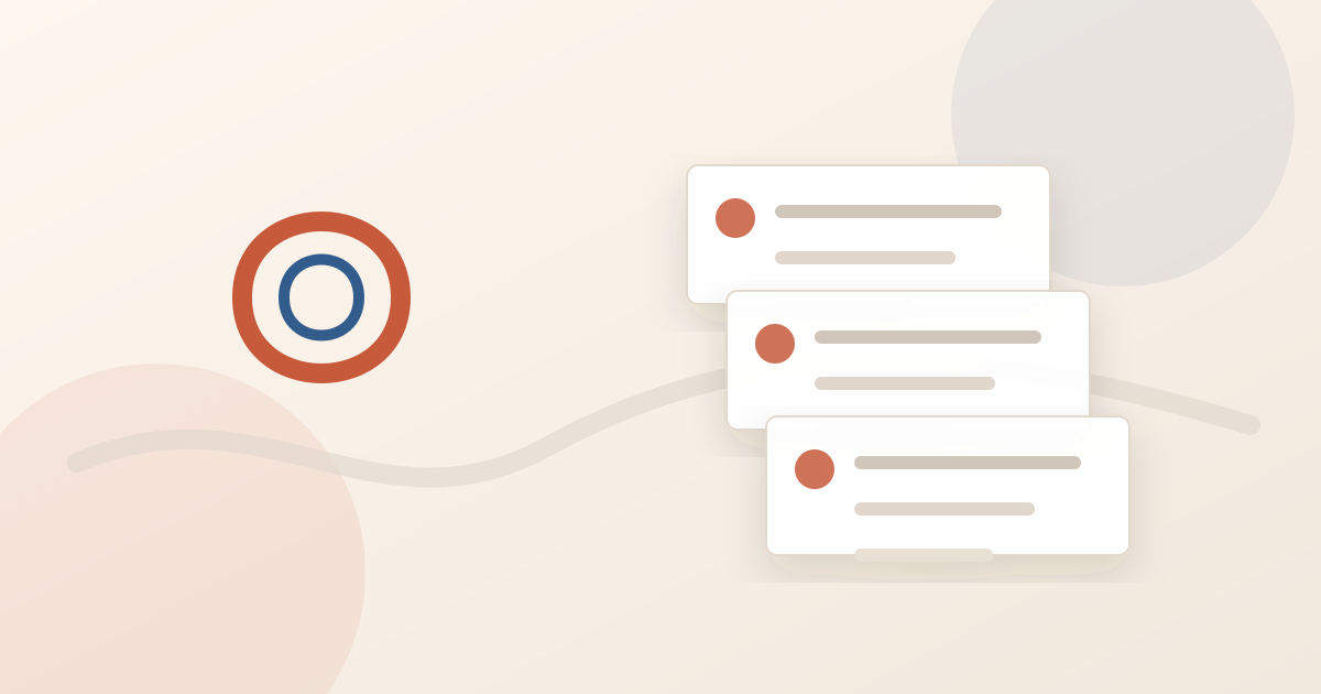 Lound editorial illustration contrasting a closed thought loop with a growing stack of useful voice journal evidence.