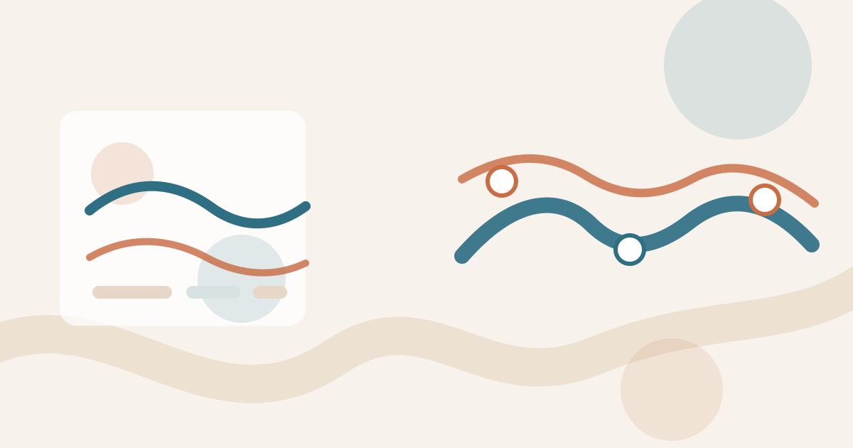 Lound editorial illustration of a spoken thought thread splitting into smaller connected segments so the main idea stays intact.