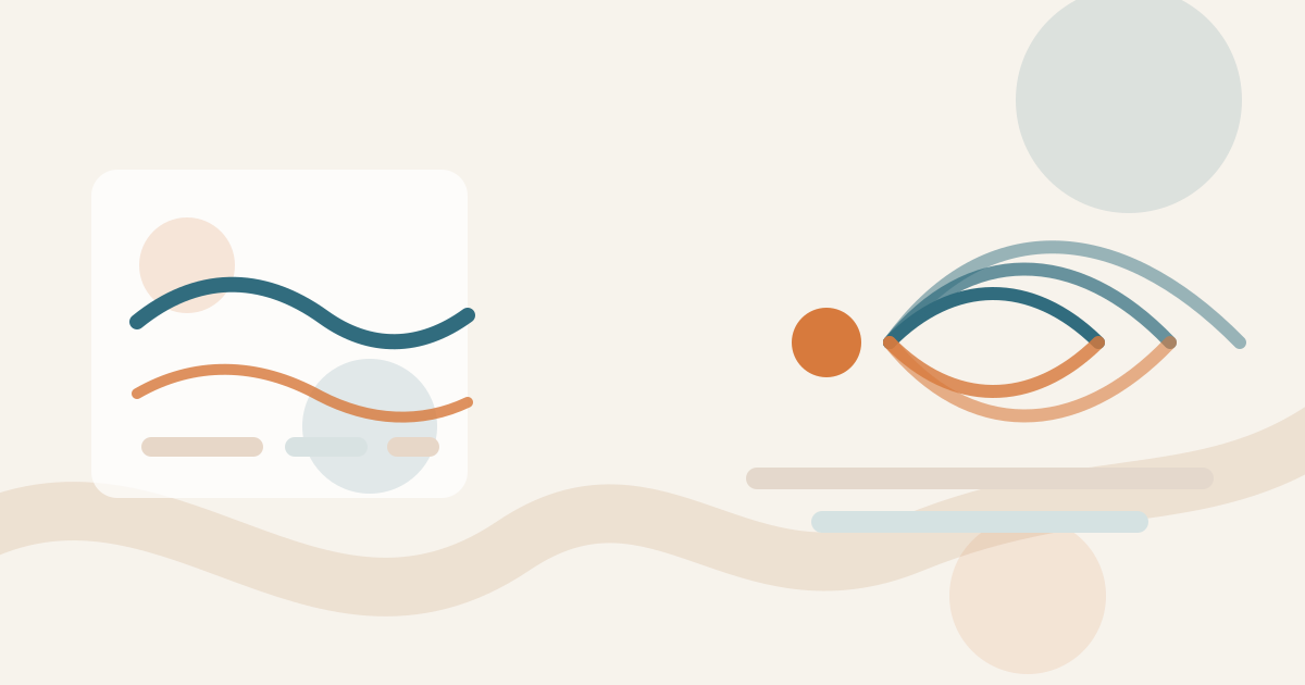 Lound editorial illustration of a spoken phrase looping back through hearing and returning as a clearer finished idea.