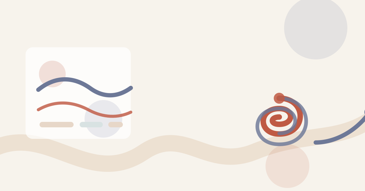 Lound editorial illustration of an agitated spoken loop gradually opening into one labeled next step.
